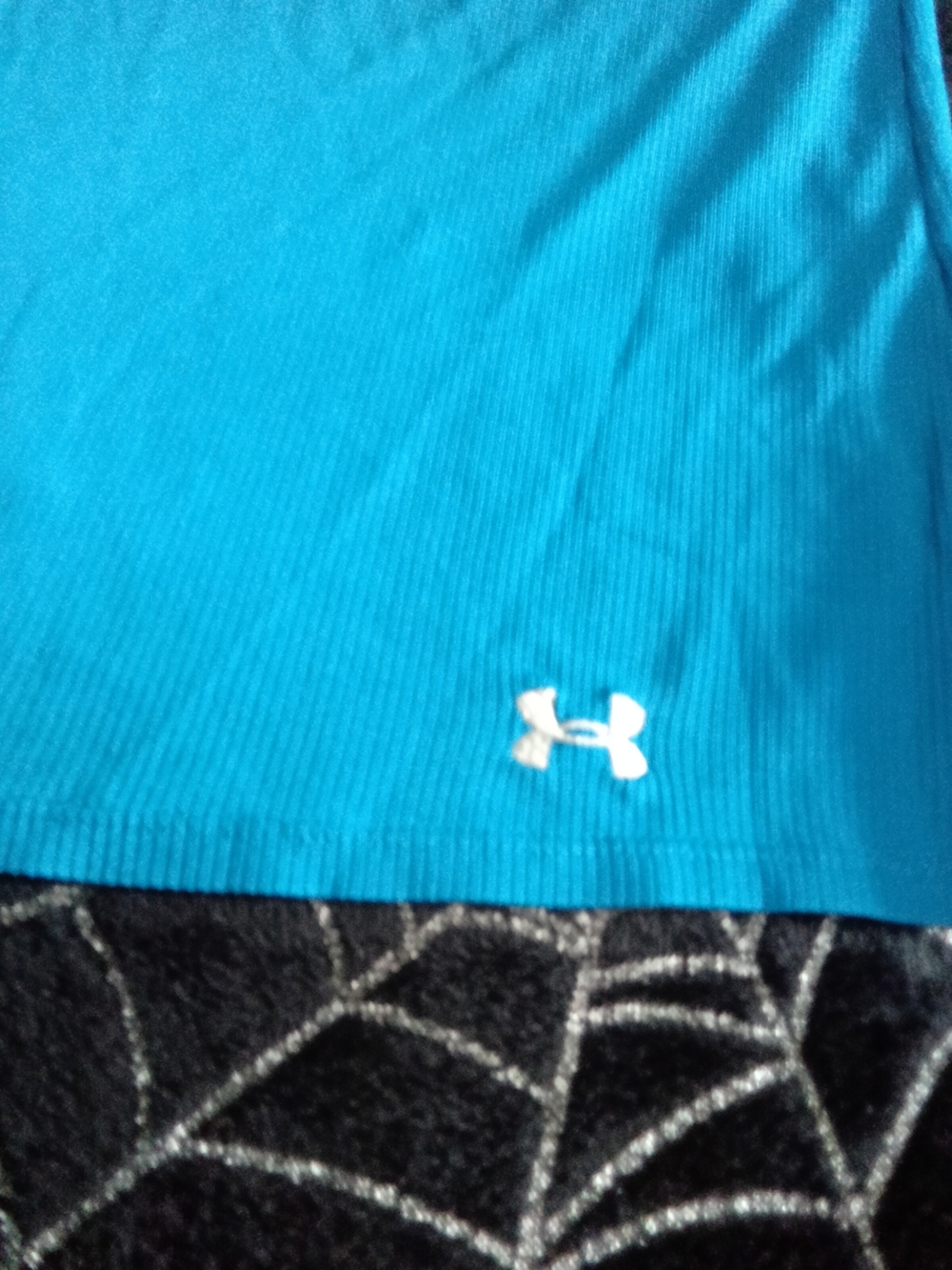Under Armour Turquoise Racerback Performance Tank - Picture 2 of 4